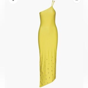 Baobab Collection One-Shoulder Yellow Dress - Palomino